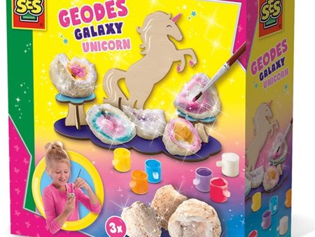 SES Creative Real Geodes - Unicorn Galaxy Fashion