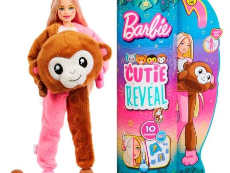 Barbie Cutie Reveal - Monkey on Sale