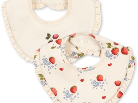 Konges Sløjd Marmalade Mix Basic 2 Pack Frill Bib Sale