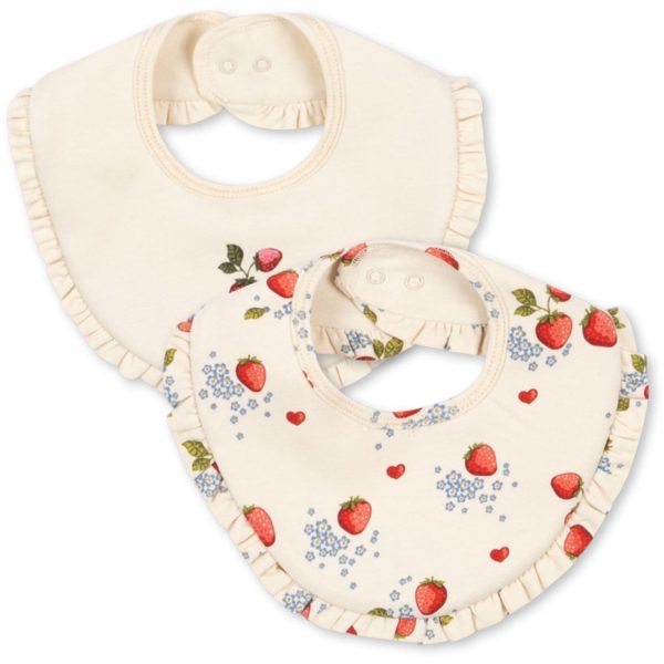 Konges Sløjd Marmalade Mix Basic 2 Pack Frill Bib Sale