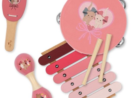 Konges Sløjd Bow Kitty Wooden Music Sets Fsc For Discount