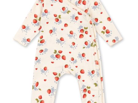 Konges Sløjd Marmalade Basic Newborn Onesie Gots Online now