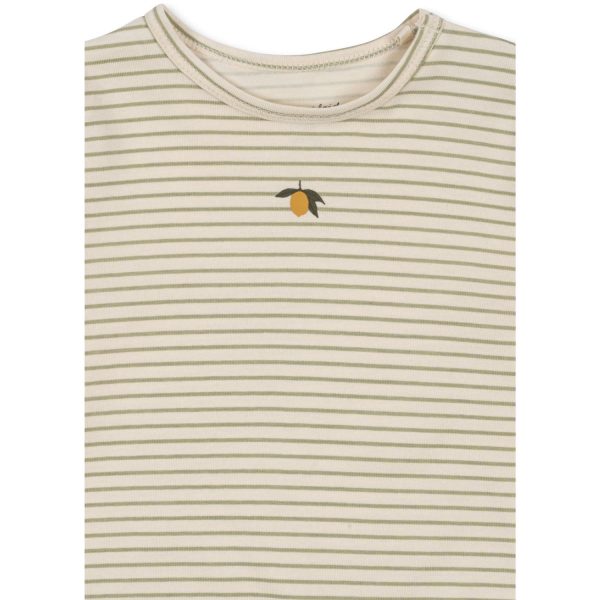 Konges Sløjd Tea Stripe Basic Onesie Gots Sale