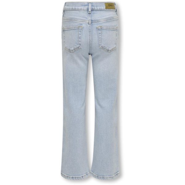 kids ONLY Light Blue Denim Juicy Life Wide Leg Denim Jeans Noos Sale