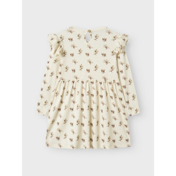 Lil Atelier Turtledove Olive Gavo Eno Dress Sale