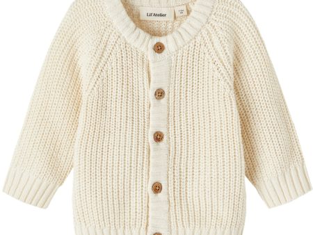 Lil Atelier Turtledove Emlen Knit Cardigan Noos Discount