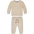 Tommy Hilfiger Classic Beige Towelling Set Online Sale