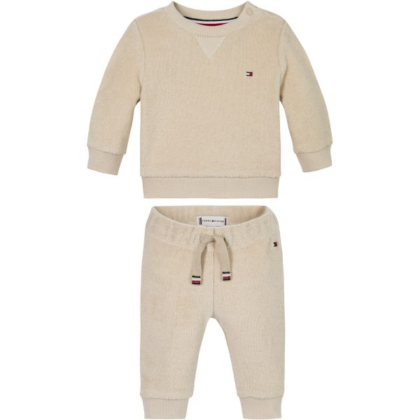 Tommy Hilfiger Classic Beige Towelling Set Online Sale