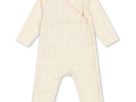 Konges Sløjd Fete De Fleur Basic Newborn Onesie Gots Online now