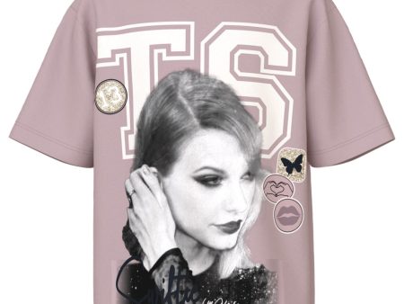 Name It Burnished Lilac Dusan Taylor Swift Regular T-Shirt Noos For Discount