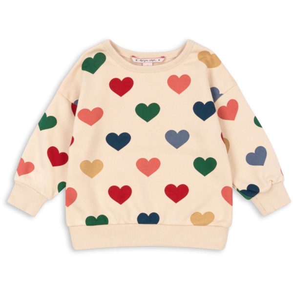 Konges Sløjd Bon Coeur Coloré Lou Sweat Shirt Ocs Online now