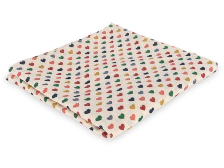 Konges Sløjd Coeur Coloré Big Muslin Swaddle Gots Online now