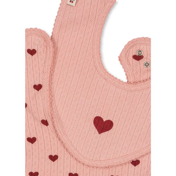 Konges Sløjd Mellow Rose Minnie 2 Pack Bib Online