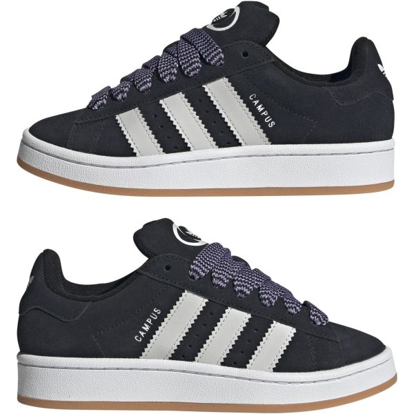 adidas Originals Core Black Grey One Ftwr White Campus 00S J Sneakers Fashion