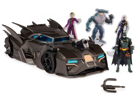 Batman & DC Universe Crusader Batmobile with 10 cm Batman Figure For Cheap