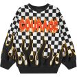 Molo Check on Fire Monti Sweatshirt Online Sale