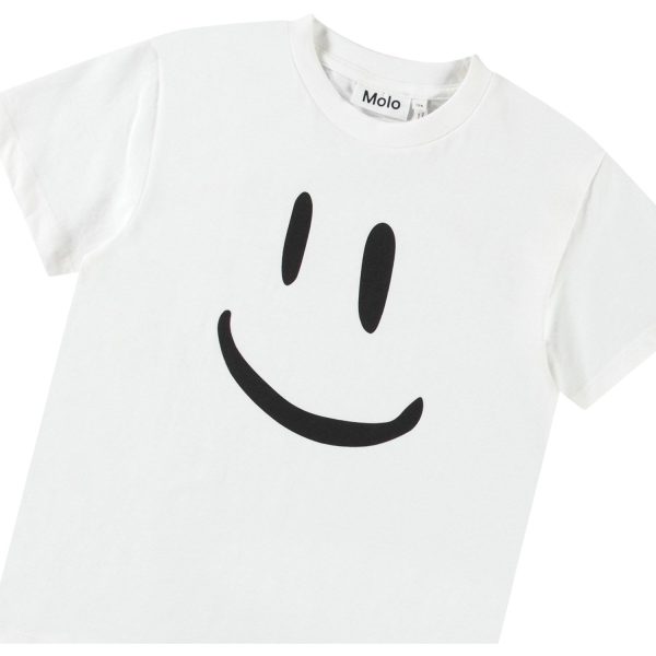 Molo White Roxo T-Shirt Online now