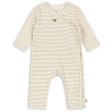 Konges Sløjd Tea Stripe Basic Newborn Onesie Gots Hot on Sale