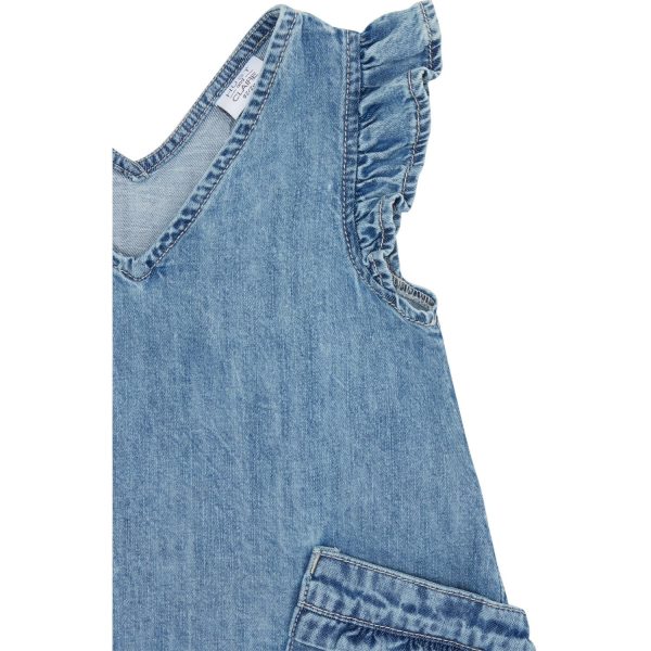 Hust & Claire Washed Denim Kaila Dress Online