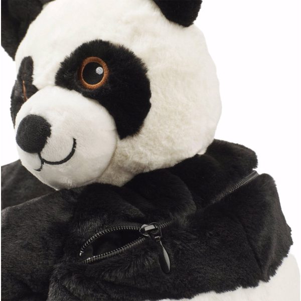 Molo Black White Panda Backpack Backpack Online Hot Sale