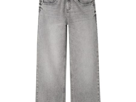 Name It Light Grey Denim Rose Wide Jeans Noos Hot on Sale