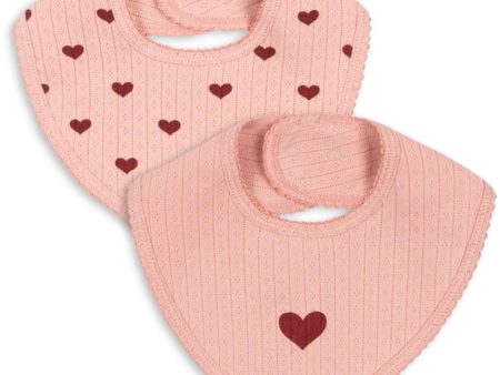 Konges Sløjd Mellow Rose Minnie 2 Pack Bib Online