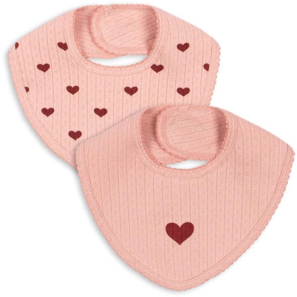 Konges Sløjd Mellow Rose Minnie 2 Pack Bib Online