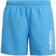 adidas Originals Bright Blue White Ess L Clx Swim Short Sale