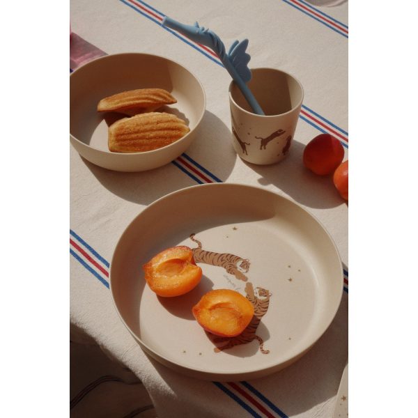 Konges Sløjd Tiger Pla Dinner Set Online Sale