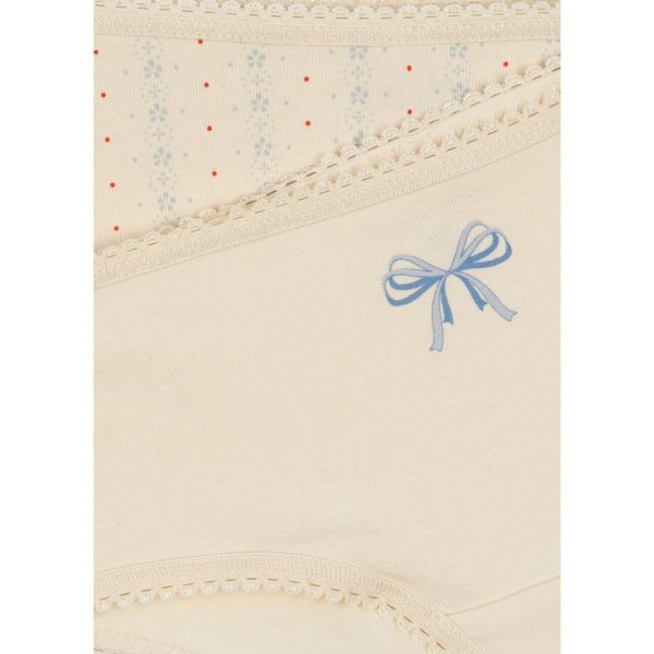 Konges Sløjd Fete De Fleur Seedpearl Basic 2 Pack Girl Underpants Gots Fashion