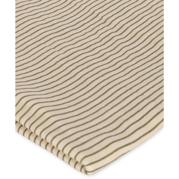 Konges Sløjd Tea Stripe Big Muslin Swaddle Gots For Cheap