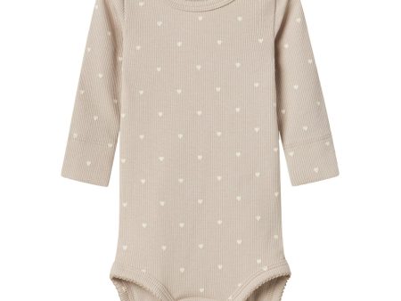 Lil Atelier Gray Morn Heart Gago Slim Body Noos Cheap