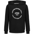 Jack & Jones Junior Black Simon Sweat Hoodie Fashion