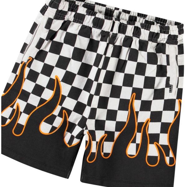 Molo Check on Fire Amil Shorts Hot on Sale