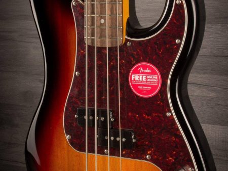 Squier Classic Vibe  60s Precision Bass Guitar - 3 Colour Sunburst on Sale