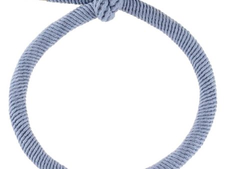 Bow s by Stær Thit Hair Elastic - Denim Blue - 6 pack For Cheap