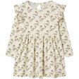 Lil Atelier Turtledove Flower Gavo Eno Dress Discount