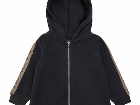 Sofie Schnoor Black Hoodie Cardigan Online Sale