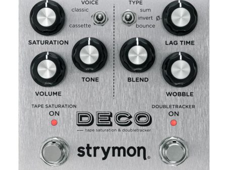 Strymon Deco v2 Tape Saturation & Doubletracker Pedal Online Sale