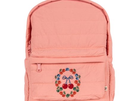 Konges Sløjd Strawberry Ice Juno Quilted Backpack Online Hot Sale