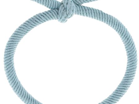 Bow s by Stær Thit Hair Elastic - Light Blue - 6 pack For Discount