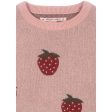 Konges Sløjd Strawberry Lapis Lurex Knit Blouse For Discount