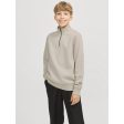 Jack & Jones Junior Moonbeam Bradley Sweatshirt Half Zip Noos on Sale