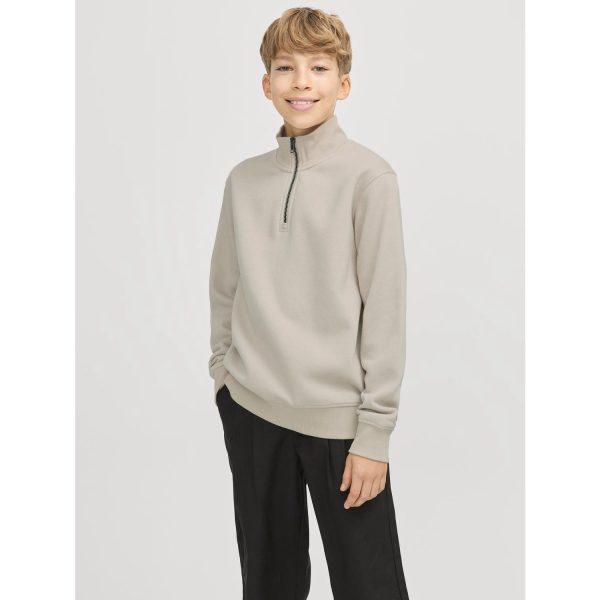 Jack & Jones Junior Moonbeam Bradley Sweatshirt Half Zip Noos on Sale