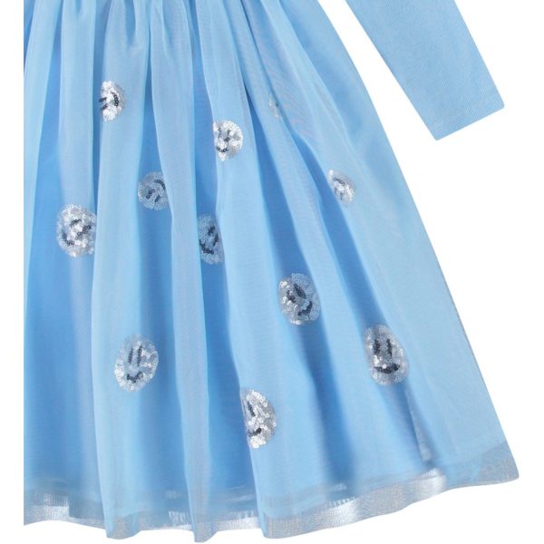 Molo Day Sky Cyrus Dress LS Online now