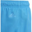 adidas Originals Bright Blue White Ess L Clx Swim Short Sale