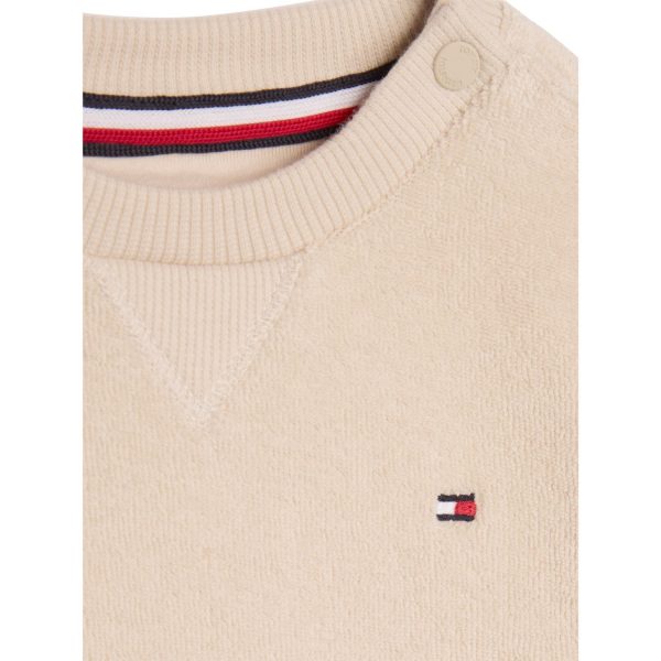 Tommy Hilfiger Classic Beige Towelling Set Online Sale