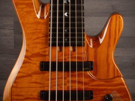 Yamaha TRBJP2  John Patitucci  6-String Bass Guitar in Amber finish For Sale