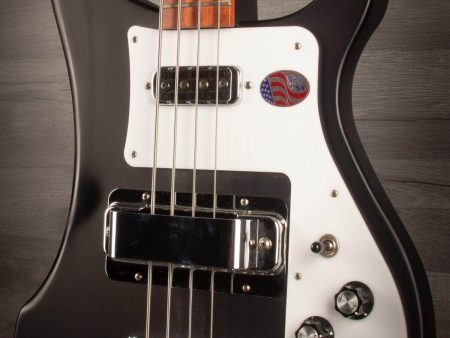 USED - Rickenbacker 4003S Bass Guitar - Matte Black Online Sale