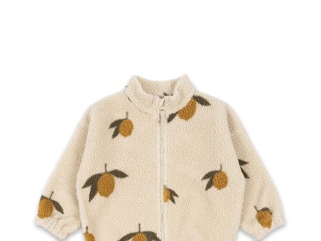 Konges Sløjd Mon Grand Citron Sage Jody Teddy Jacket Grs Online Sale